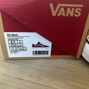 Vans old skool - dark purple, new